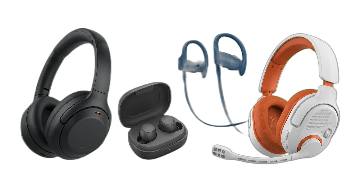 Wireless Headphones & Earbuds