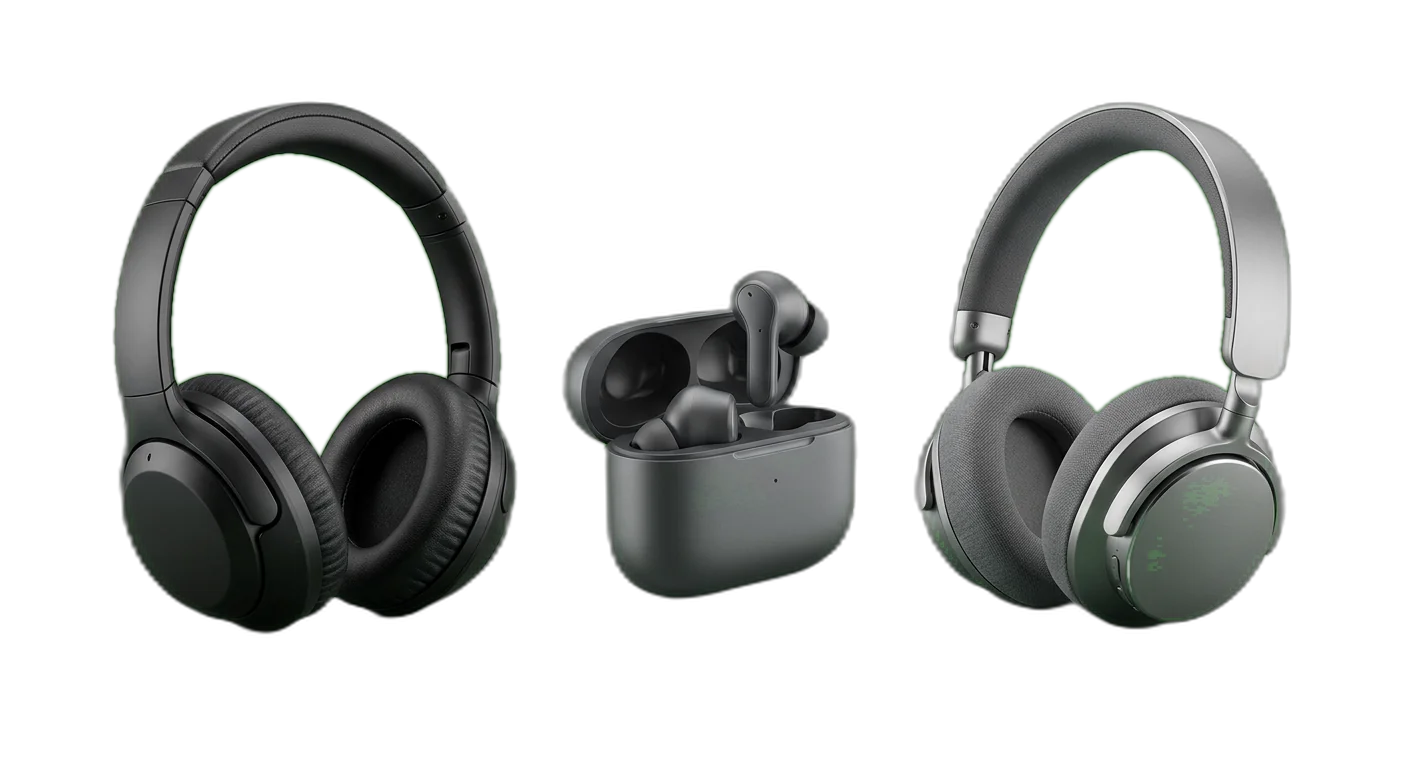 Wireless Headphones & Earbuds