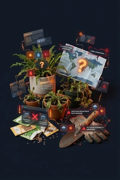 Garden & Outdoor data challenges visualization