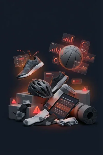 Sporting Goods data challenges visualization