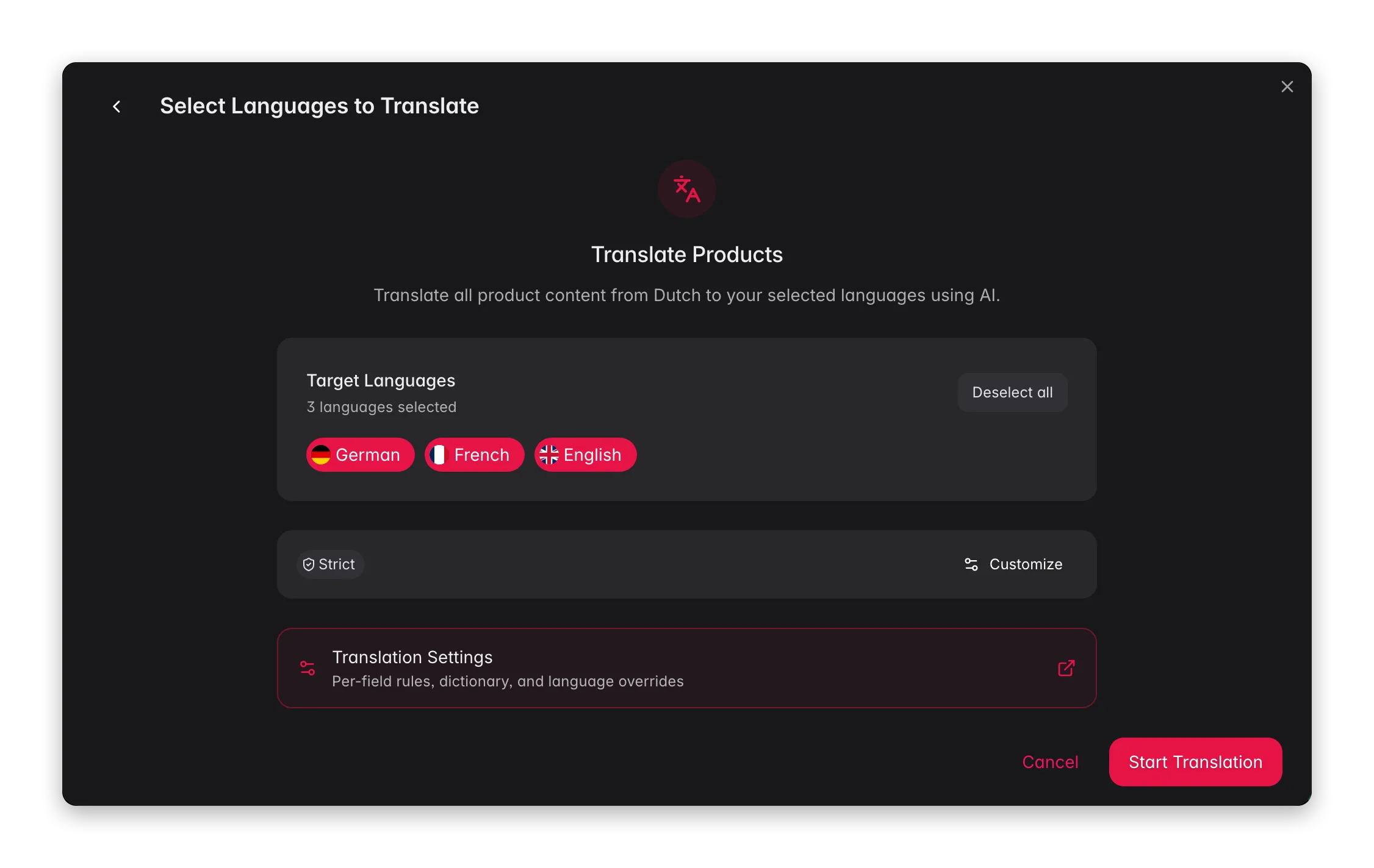 AI Translation