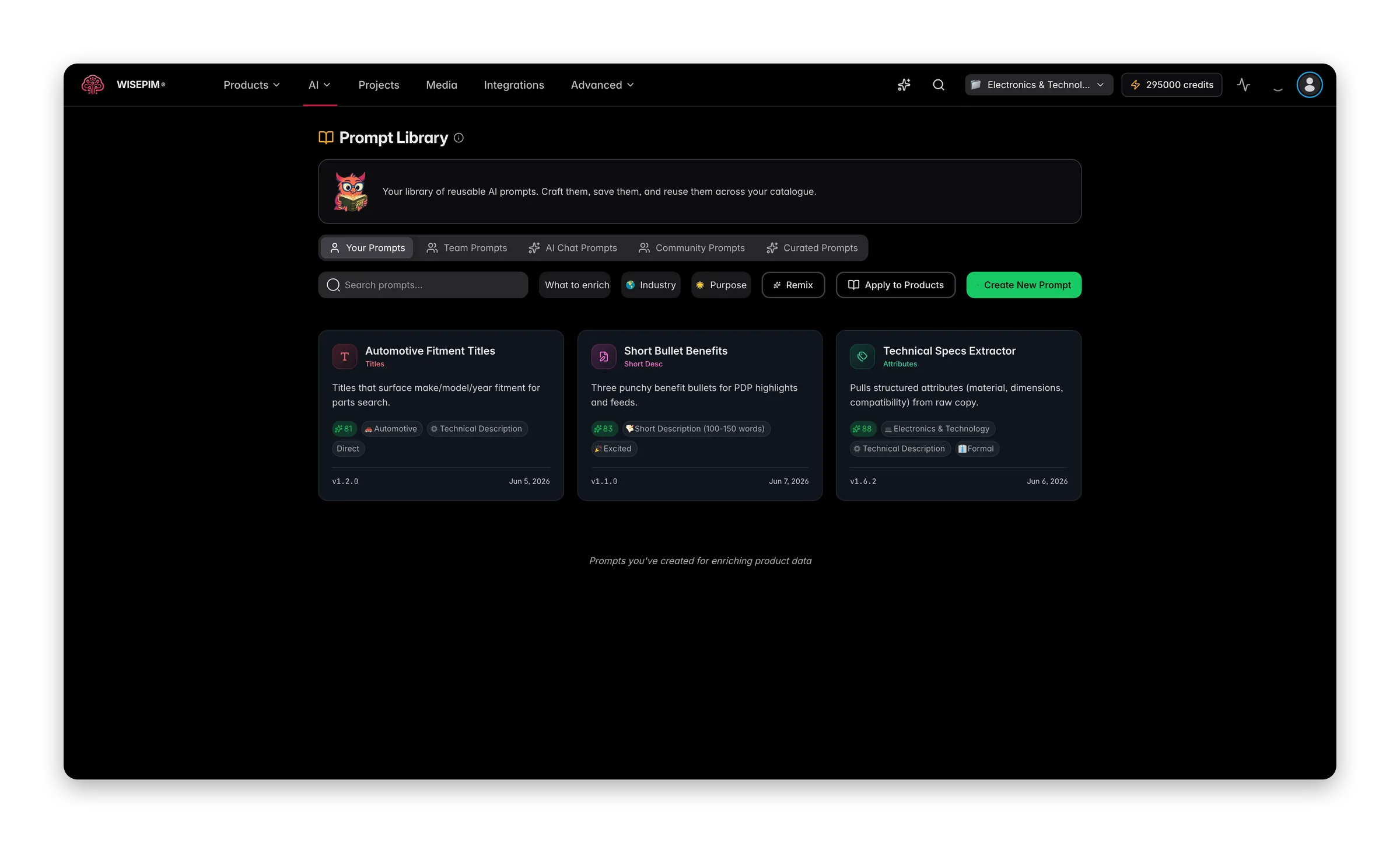 Prompt Library